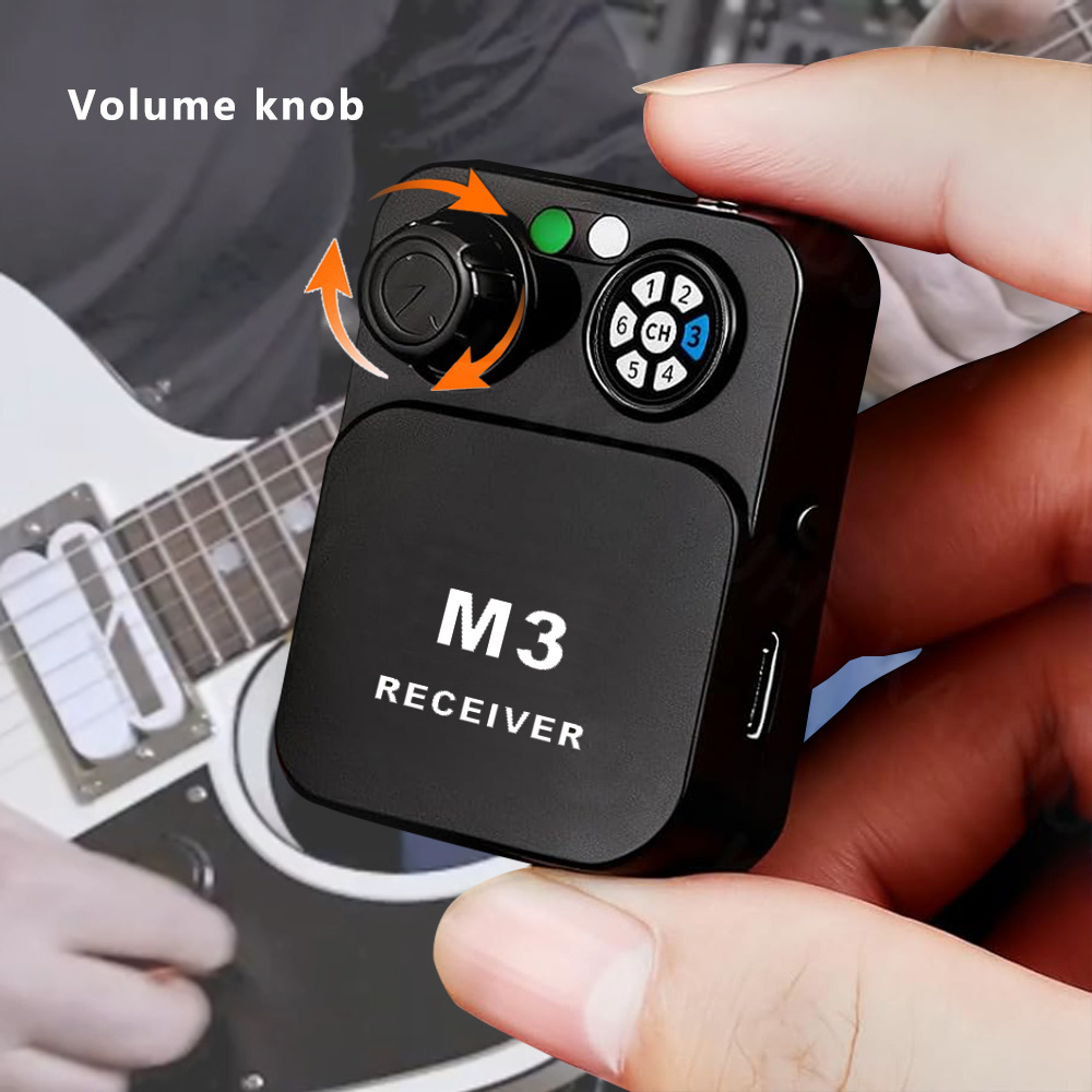 In Ear Monitors For Singers - 2,4G Kabelloses In-Ear-Monitor-System Stereo Niedrige Latenz