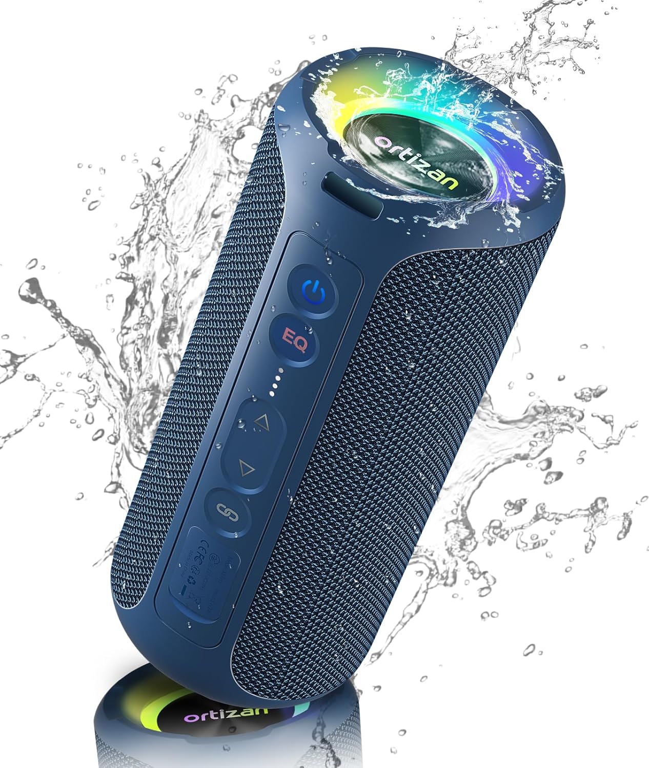 Portable Bluetooth Speaker Waterproof Ipx7 - Ortizan Kabelloser Bluetooth-Lautsprecher mit 40 W