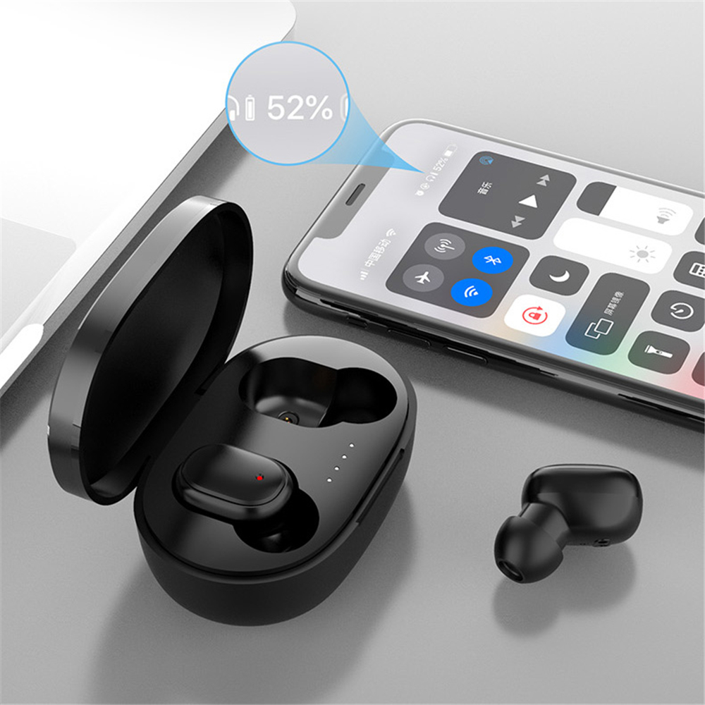 Headphones - A6S Kabellose Sport-Ohrhörer mit Touch-Steuerung, Bluetooth-kompatibel,