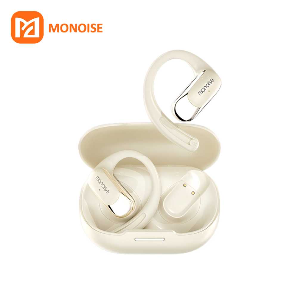 Headphones - Monoise P-G2 KI-Smart-Ohrhörer Kabellose Bluetooth Open-Ear-Kopfhörer