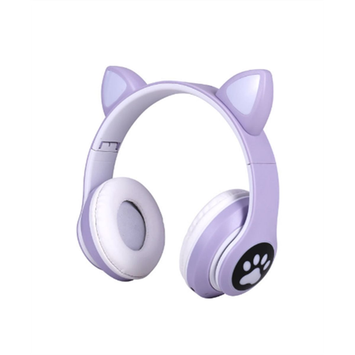 Cat Ear Bluetooth Headset Led - DT[Set] D1585 – Niedliches Bluetooth-Kopfhörer-Set mit