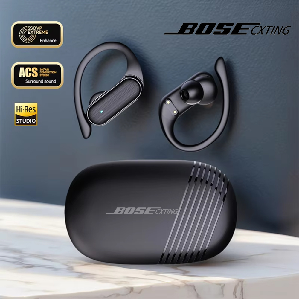 Headphones - BOSECXTING A520 Kabellose Business-Kopfhörer mit Ohrbügel,