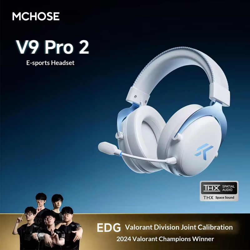 Anc Wireless Over Ear Headphones - MCHOSE V9 Pro 2 E-Sports Kabelloses