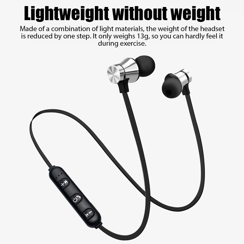 Magnetic Neckband Sports Earphones - XT11 Bluetooth 4.2 Drahtloser Kopfhörer, Sport-Headset,