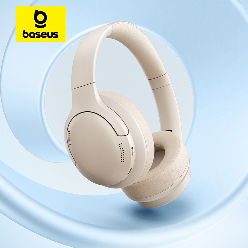 Anc Wireless Over Ear Headphones - Baseus Kabellose Kopfhörer Bluetooth 6.0 HIFI-Kopfhörer