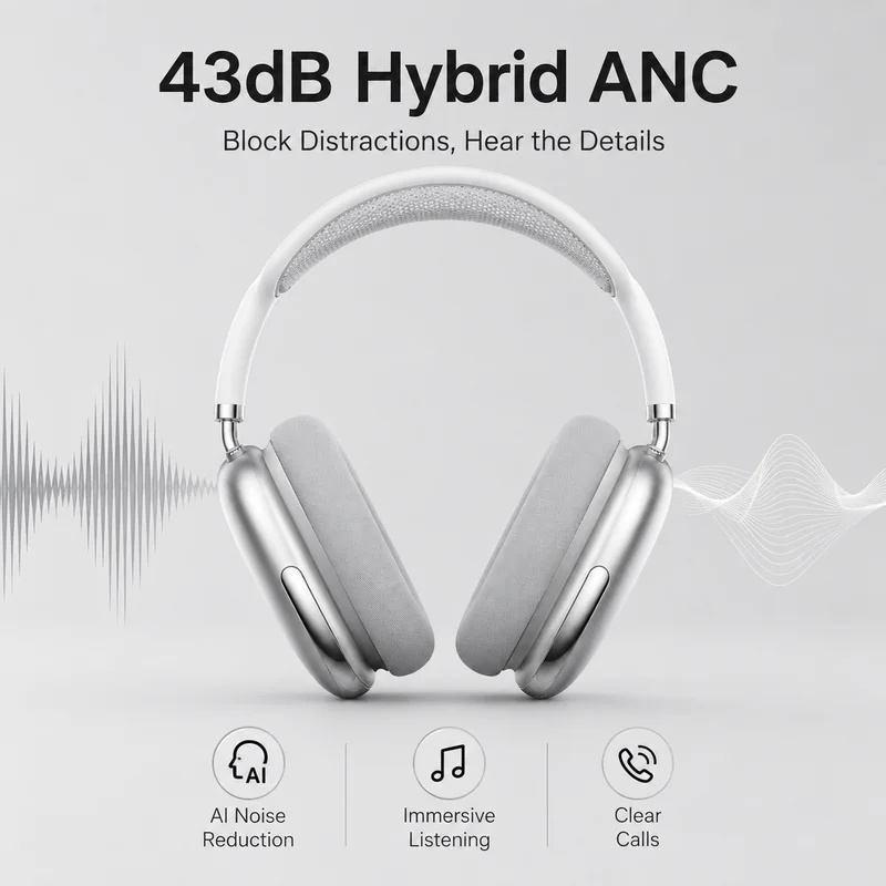 Over-Ear ANC Kabellose Bluetoo – Anc Wireless Over Ear Headphones Bewertung und Preis
