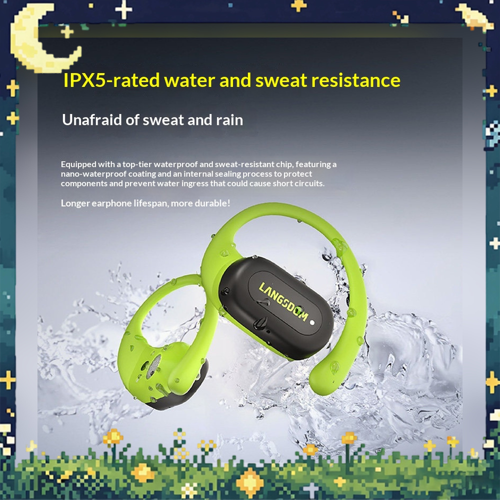 LANGSDOM TS17 Open-Ear Bluetoo – Bone Conduction Running Headphones Bewertung und Preis